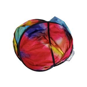 Auto Drive Multicolored Tie Dyed Twist Car Windshield Sun Shades Set of 2